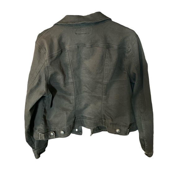 Torrid Black Denim Jacket - Picture 2 of 2
